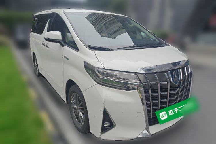 Used Toyota Alphard 2021 Dual-Engine 2.5L Luxury Edition Front Right 45 Deg