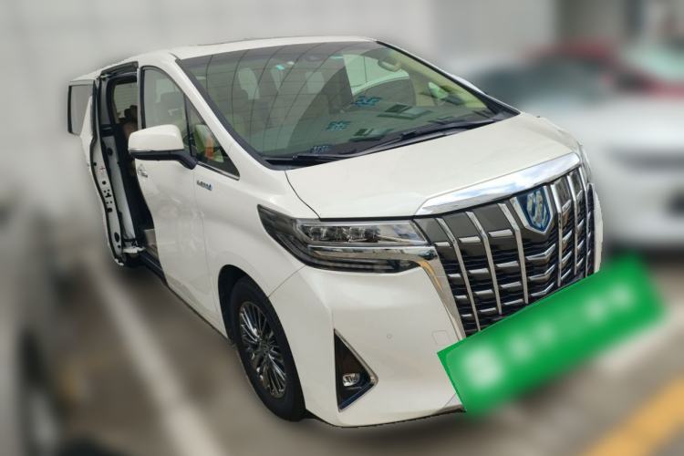 Used Toyota Alphard 2021 Dual-Engine 2.5L Luxury Edition Front Right 45 Deg