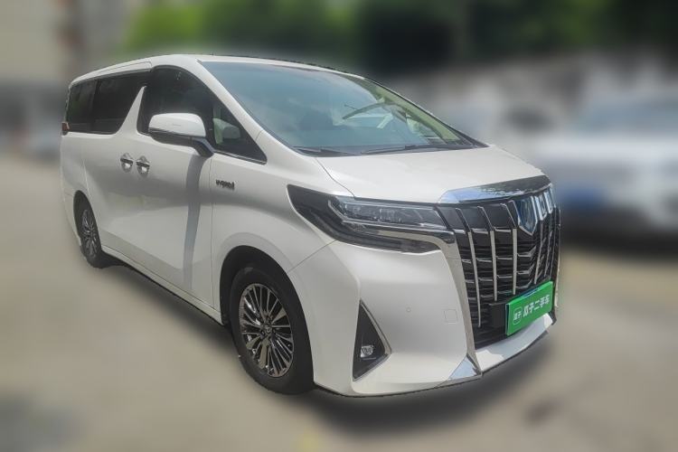 Used Toyota Alphard 2021 Dual-Engine 2.5L Luxury Edition Front Right 45 Deg