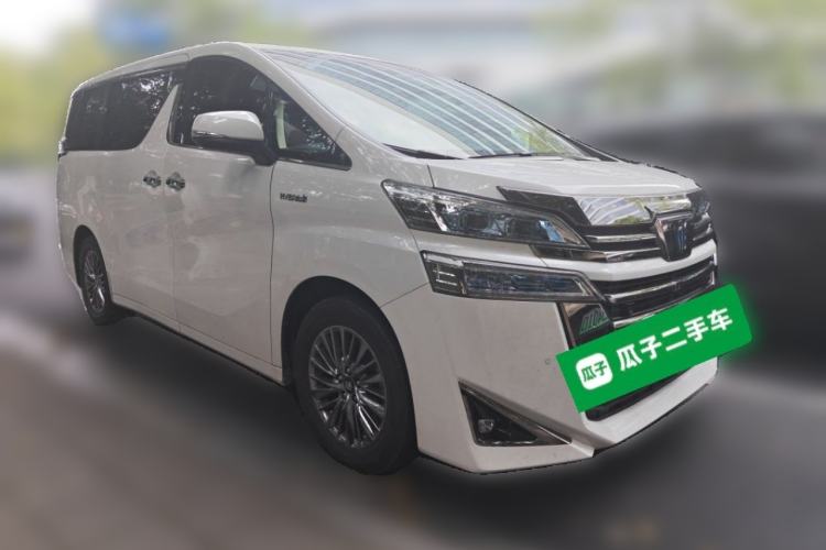 Used Toyota Alphard 2021 Dual-Engine 2.5L Luxury Edition Front Right 45 Deg