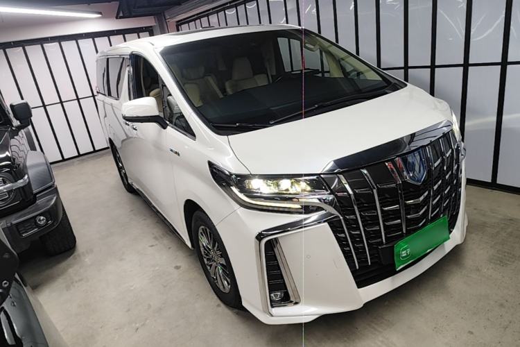 Used Toyota Alphard 2021 Dual-Engine 2.5L Prestige Edition Front Right 45 Deg