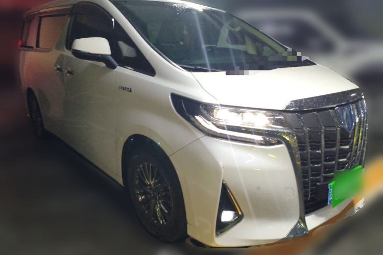 Used Toyota Alphard 2021 Dual-Engine 2.5L Luxury Edition Front Right 45 Deg
