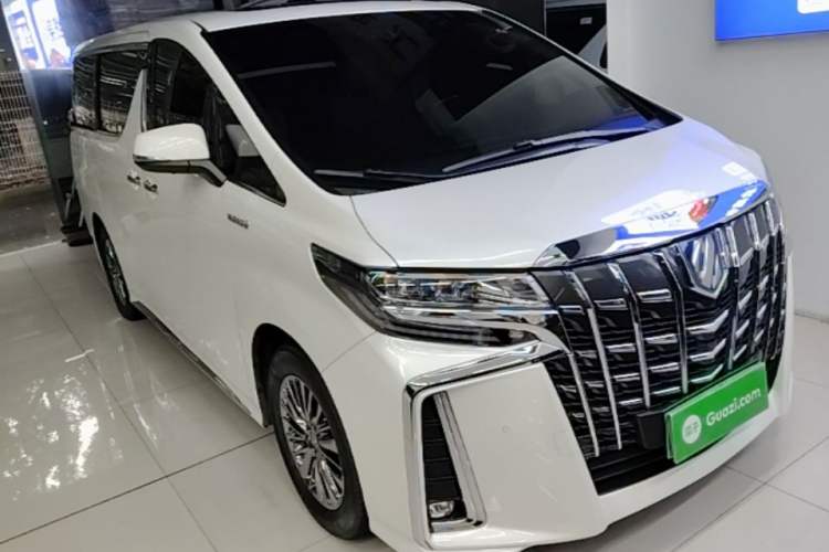Used Toyota Alphard 2021 Dual-Motor 2.5L Premium Edition Front Right 45 Deg