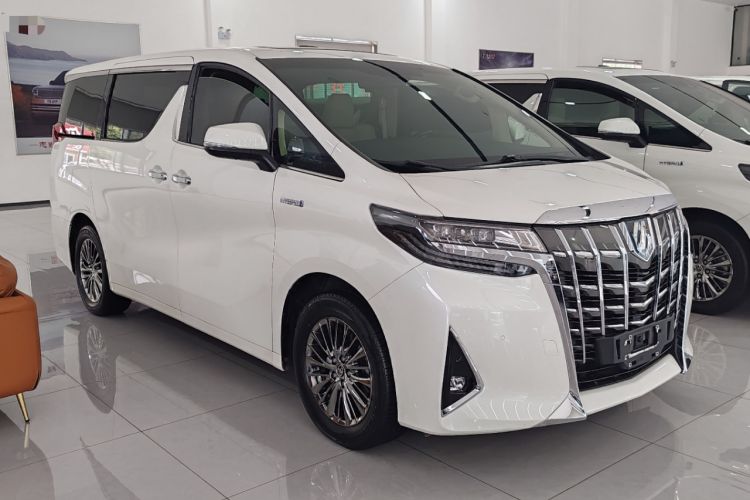 Used Toyota Alphard 2021 Dual-Engine 2.5L Prestige Edition Front Right 45 Deg