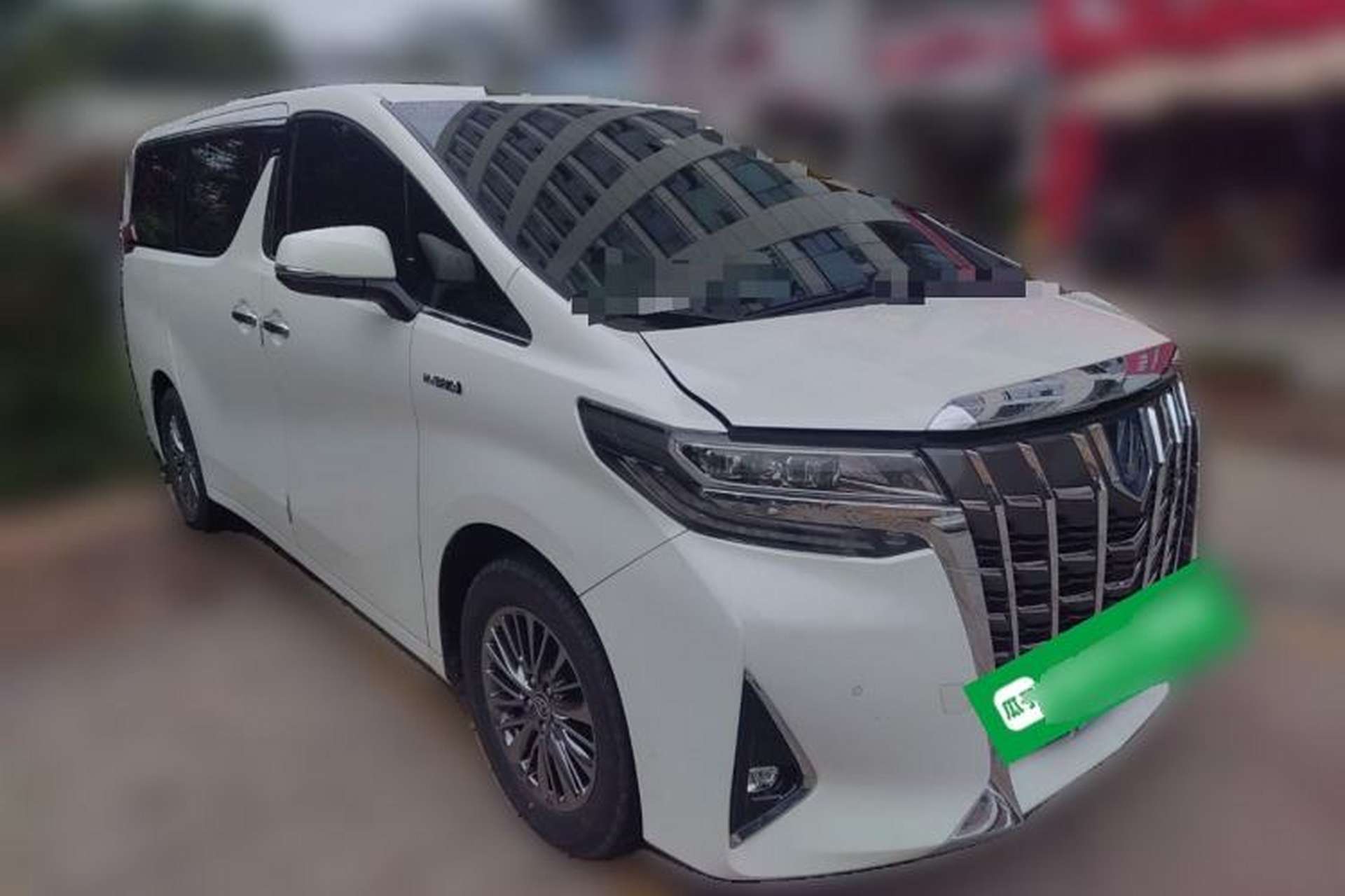Used Toyota Alphard 2021 Dual-Engine 2.5L Prestige Edition Front Right 45 Deg