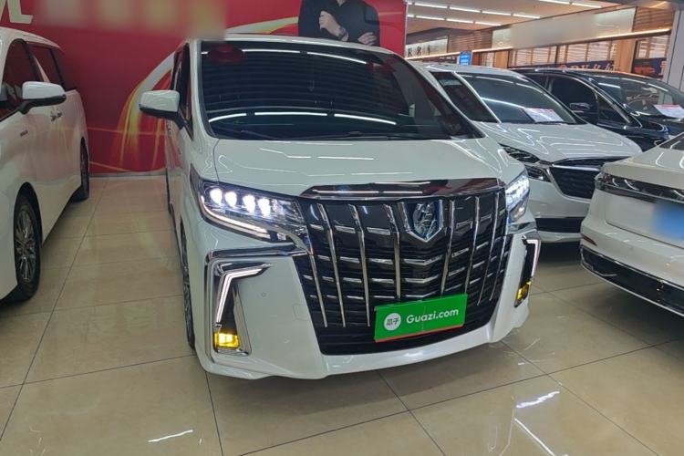 Used Toyota Alphard 2021 Dual-Motor 2.5L Premium Edition Front Right 45 Deg