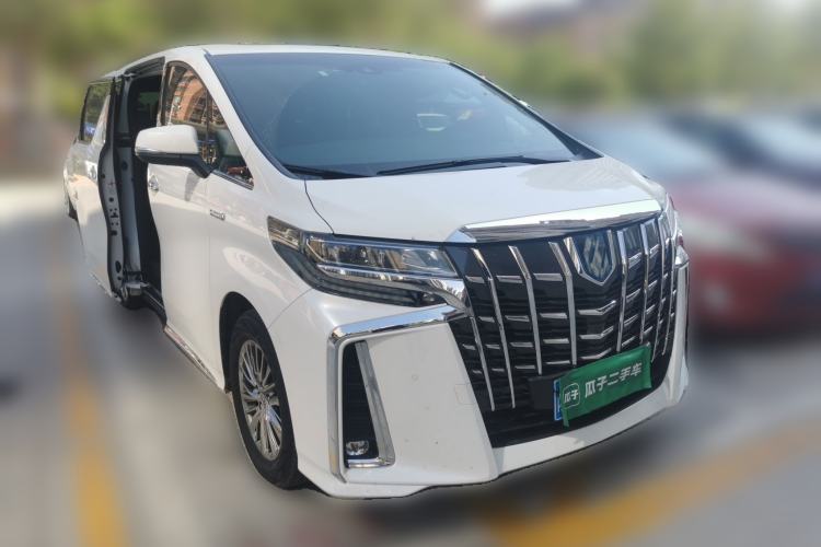 Used Toyota Alphard 2021 Dual-Motor 2.5L Premium Edition Front Right 45 Deg