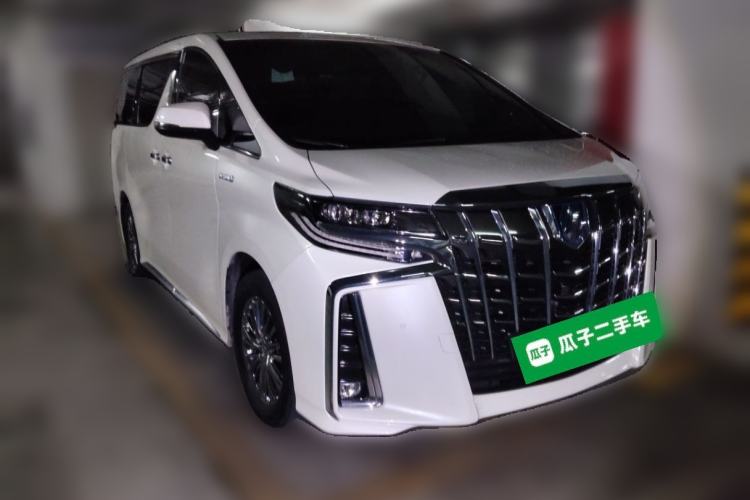 Used Toyota Alphard 2021 Dual-Motor 2.5L Premium Edition Front Right 45 Deg
