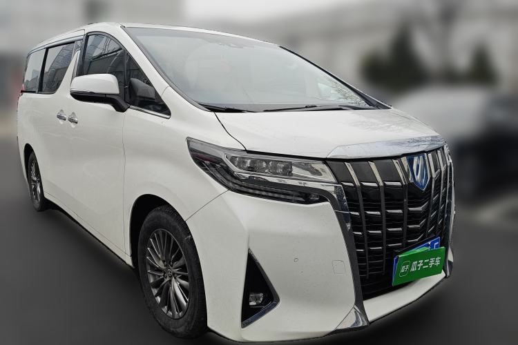 Used Toyota Alphard 2021 Dual-Engine 2.5L Luxury Edition Front Right 45 Deg