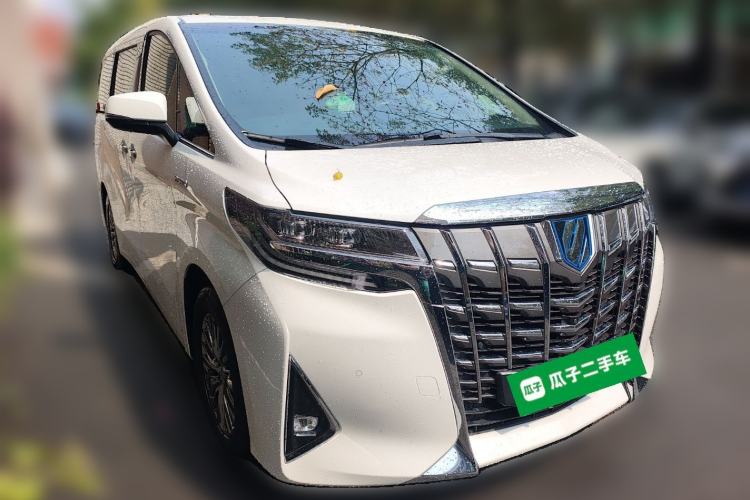 Used Toyota Alphard 2021 Dual-Engine 2.5L Prestige Edition Front Right 45 Deg