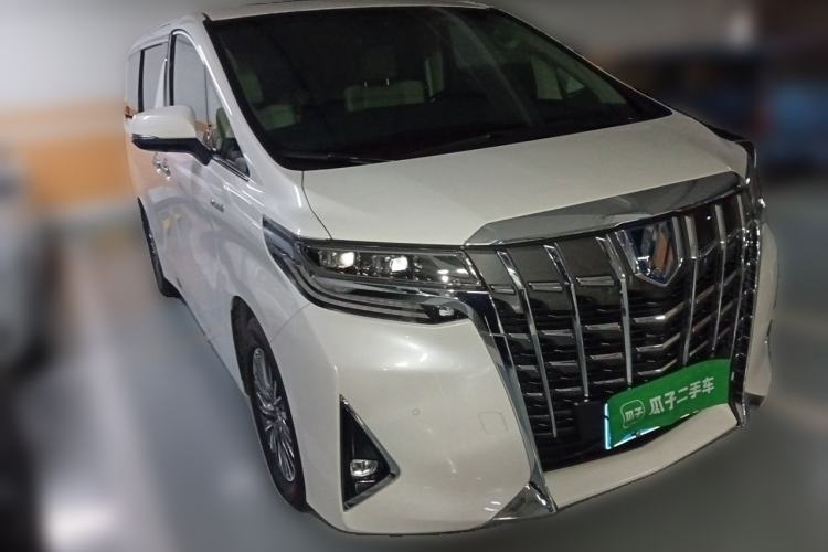 Used Toyota Alphard 2021 Dual-Engine 2.5L Prestige Edition Front Right 45 Deg