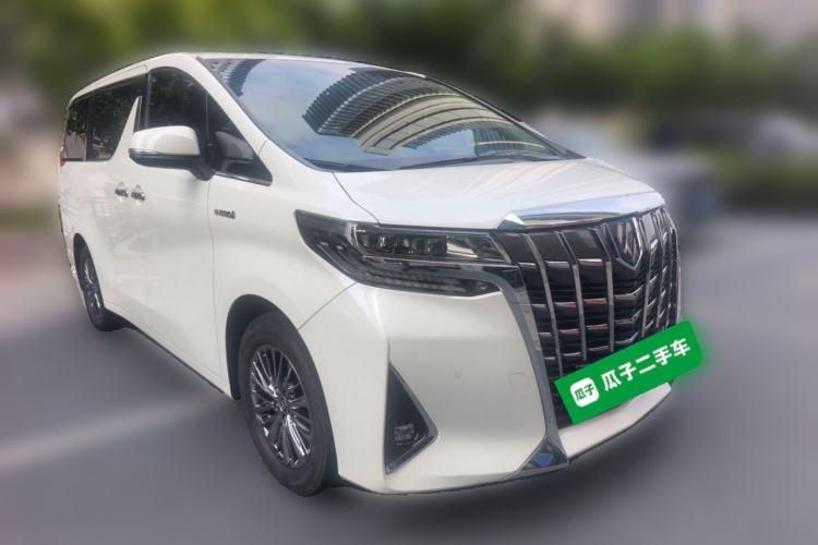 Used Toyota Alphard 2021 Dual-Engine 2.5L Luxury Edition Front Right 45 Deg