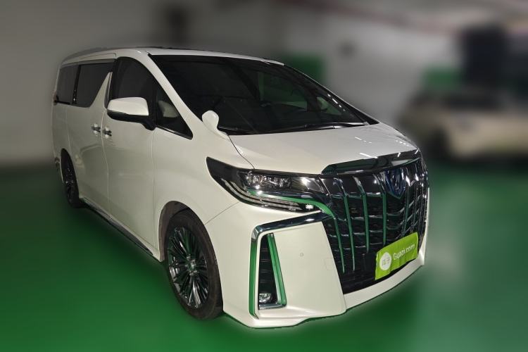 Used Toyota Alphard 2021 Dual-Motor 2.5L Premium Edition Front Right 45 Deg