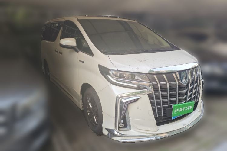 Used Toyota Alphard 2021 Dual-Engine 2.5L Luxury Edition Front Right 45 Deg