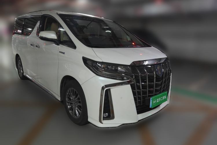 Used Toyota Alphard 2021 Dual-Motor 2.5L Premium Edition Front Right 45 Deg