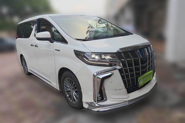 Used Toyota Alphard 2021 Dual-Engine 2.5L Luxury Edition Front Right 45 Deg