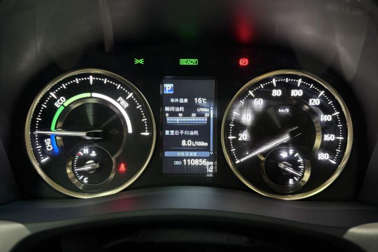 Used Toyota Alphard 2021 Dual-Motor 2.5L Premium Edition Odometer Close Up