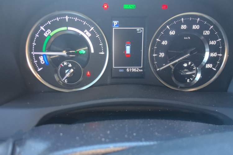 Used Toyota Alphard 2021 Dual-Motor 2.5L Premium Edition Odometer Close Up