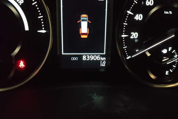Used Toyota Alphard 2021 Dual-Engine 2.5L Prestige Edition Odometer Close Up