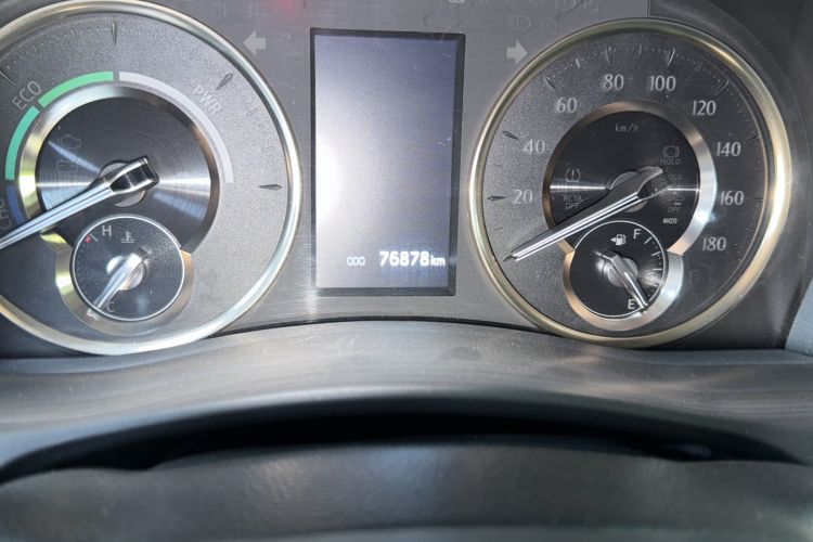 Used Toyota Alphard 2021 Dual-Engine 2.5L Prestige Edition Odometer Close Up