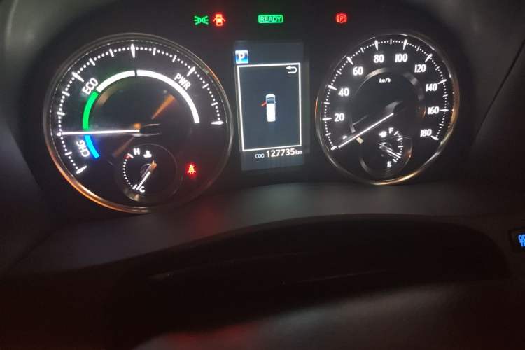 Used Toyota Alphard 2021 Dual-Engine 2.5L Prestige Edition Odometer Close Up