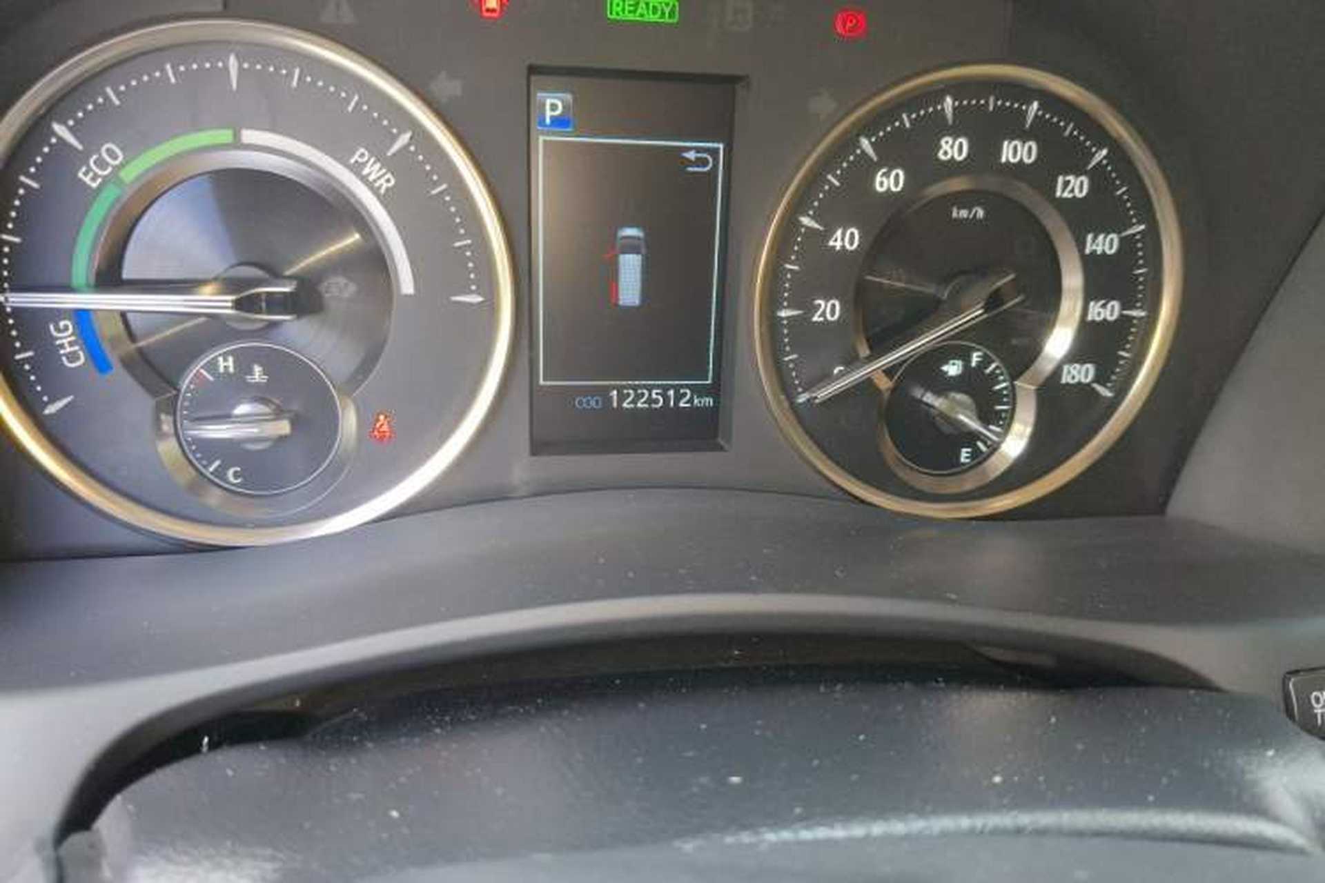Used Toyota Alphard 2021 Dual-Engine 2.5L Prestige Edition Odometer Close Up