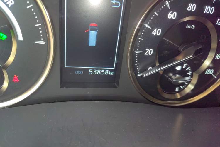 Used Toyota Alphard 2021 Dual-Engine 2.5L Prestige Edition Odometer Close Up