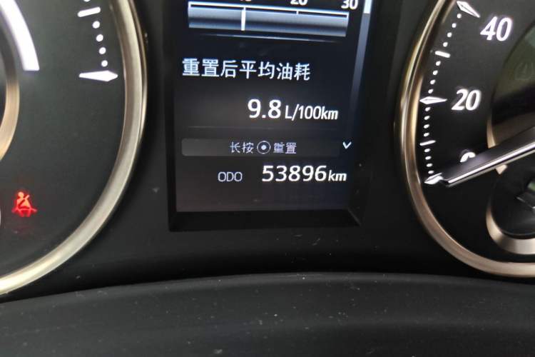 Used Toyota Alphard 2021 Dual-Motor 2.5L Premium Edition Odometer Close Up