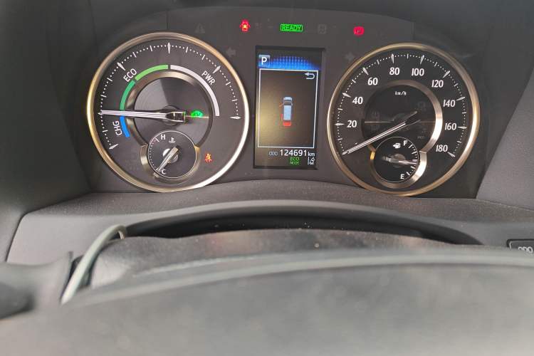 Used Toyota Alphard 2021 Dual-Engine 2.5L Prestige Edition Odometer Close Up