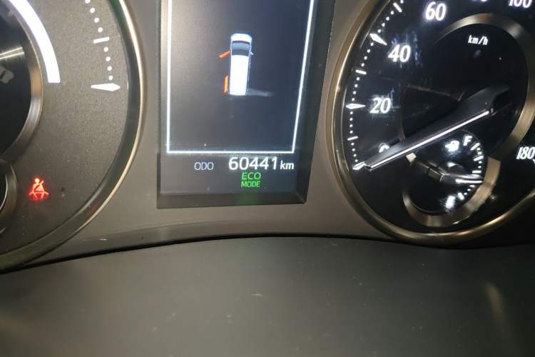 Used Toyota Alphard 2021 Dual-Motor 2.5L Premium Edition Odometer Close Up