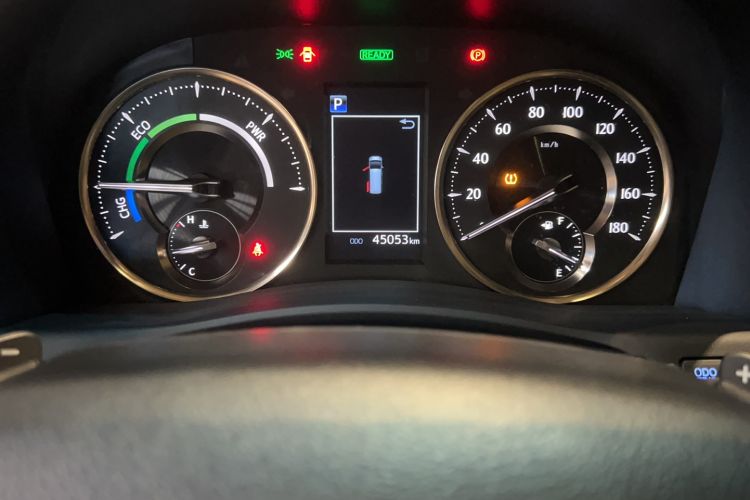 Used Toyota Alphard 2021 Dual-Engine 2.5L Prestige Edition Odometer Close Up