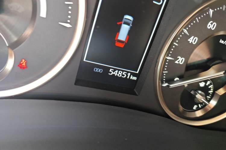 Used Toyota Alphard 2021 Dual-Engine 2.5L Prestige Edition Odometer Close Up