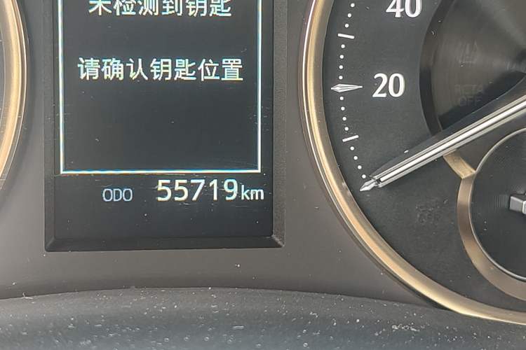 Used Toyota Alphard 2021 Dual-Engine 2.5L Luxury Edition Odometer Close Up