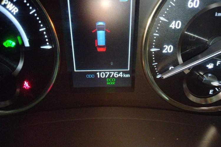 Used Toyota Alphard 2021 Dual-Engine 2.5L Prestige Edition Odometer Close Up