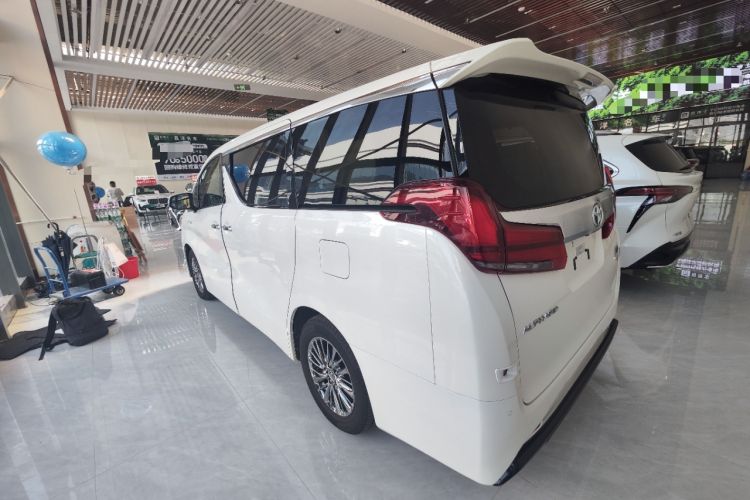 Used Toyota Alphard 2021 Dual-Engine 2.5L Luxury Edition Rear Left 45 Deg