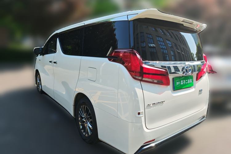 Used Toyota Alphard 2021 Dual-Engine 2.5L Luxury Edition Rear Left 45 Deg