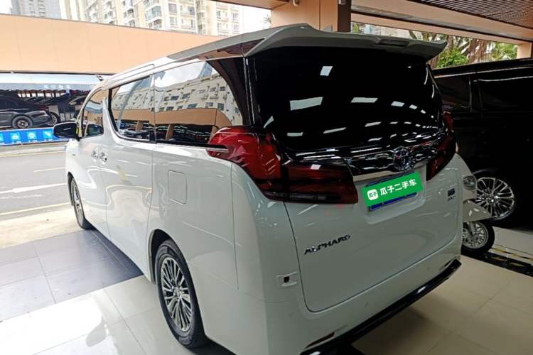 Used Toyota Alphard 2021 Dual-Engine 2.5L Luxury Edition Rear Left 45 Deg