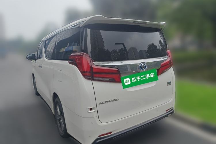 Used Toyota Alphard 2021 Dual-Engine 2.5L Luxury Edition Rear Left 45 Deg