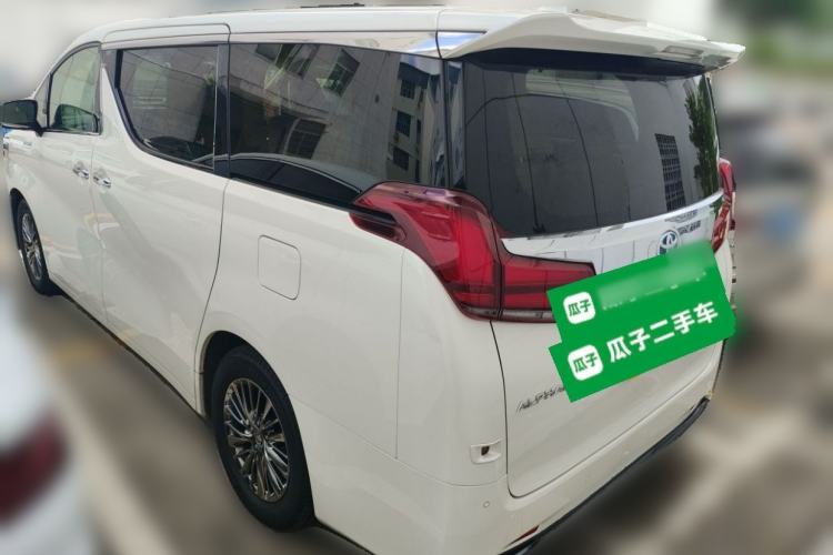 Used Toyota Alphard 2021 Dual-Engine 2.5L Luxury Edition Rear Left 45 Deg