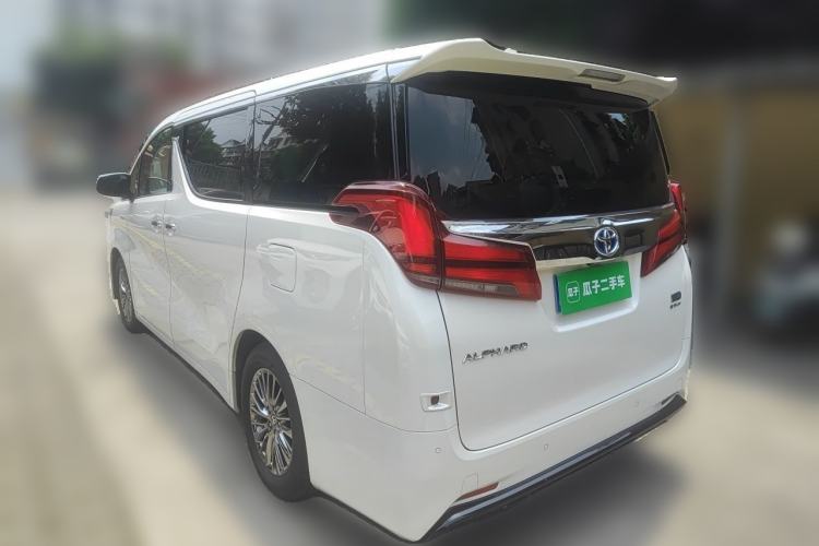 Used Toyota Alphard 2021 Dual-Engine 2.5L Luxury Edition Rear Left 45 Deg