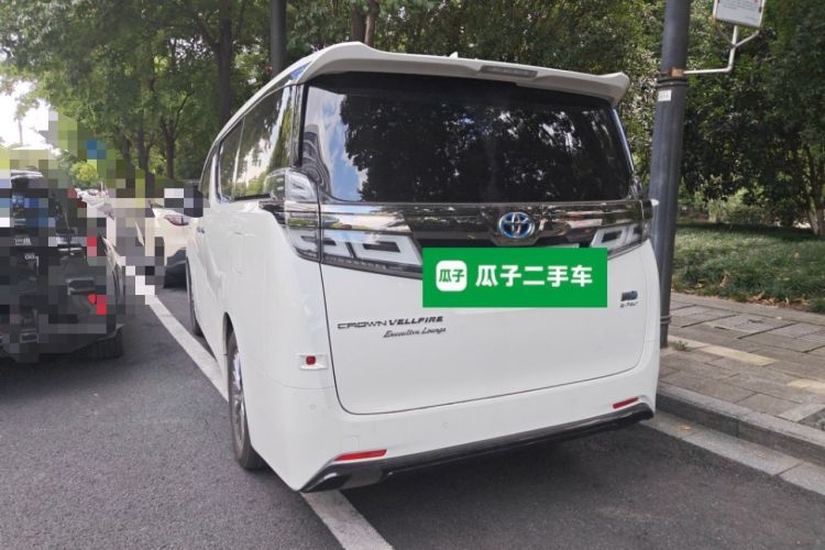 Used Toyota Alphard 2021 Dual-Engine 2.5L Luxury Edition Rear Left 45 Deg