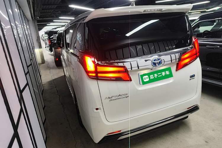 Used Toyota Alphard 2021 Dual-Engine 2.5L Prestige Edition Rear Left 45 Deg