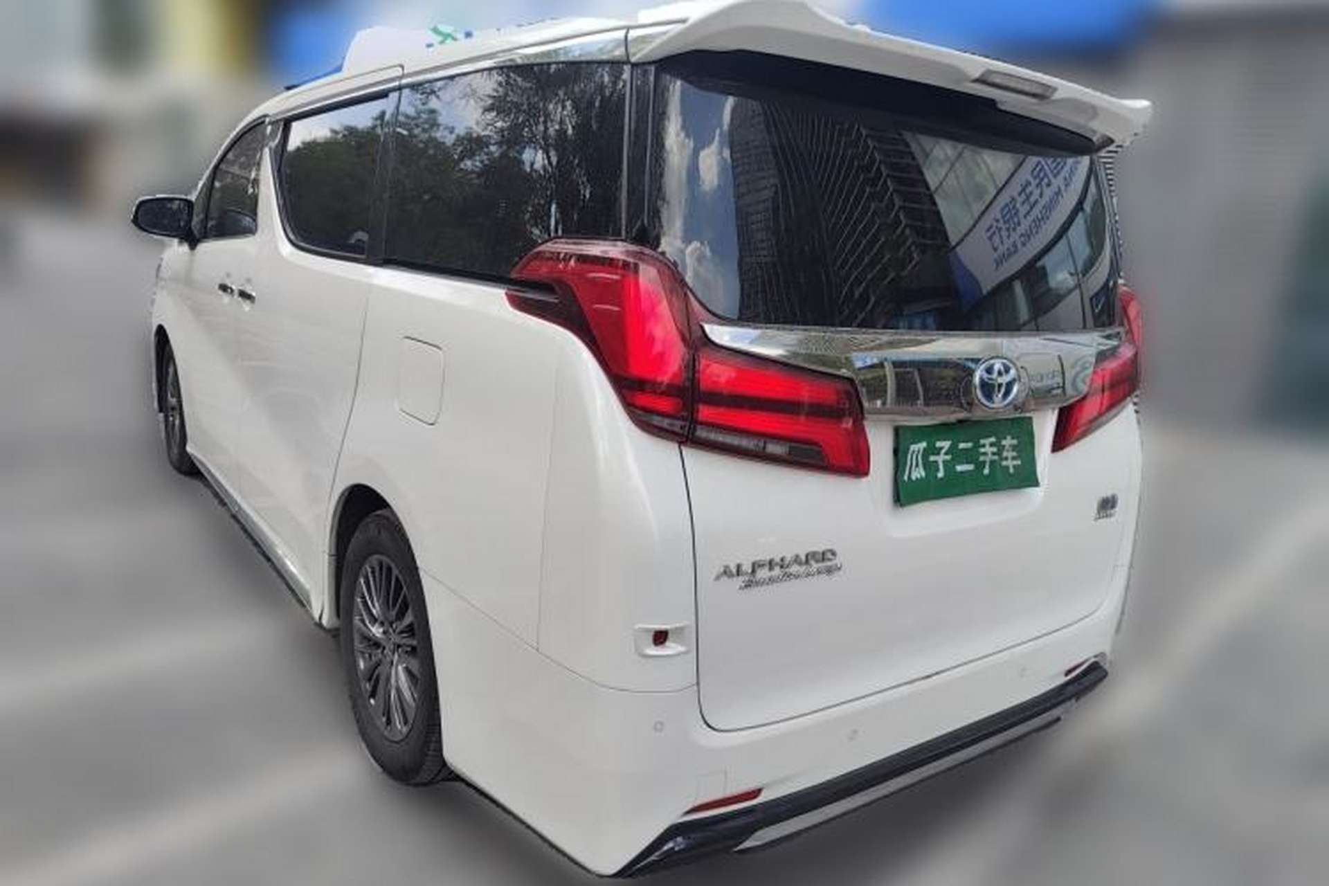 Used Toyota Alphard 2021 Dual-Motor 2.5L Premium Edition Rear Left 45 Deg