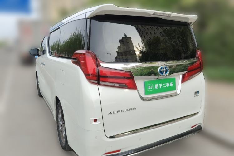 Used Toyota Alphard 2021 Dual-Engine 2.5L Luxury Edition Rear Left 45 Deg