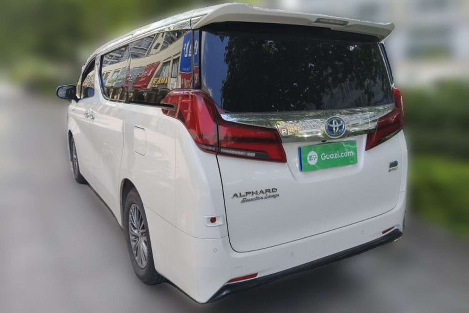Used Toyota Alphard 2021 Dual-Engine 2.5L Prestige Edition Rear Left 45 Deg