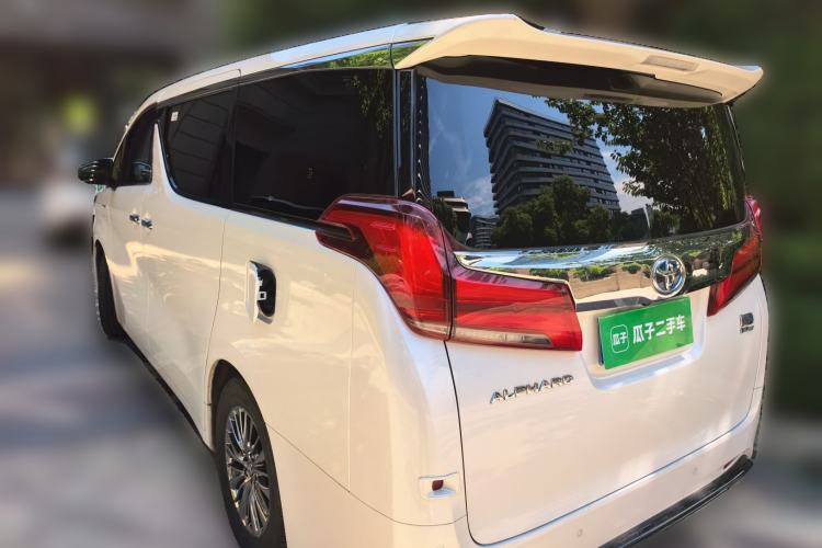 Used Toyota Alphard 2021 Dual-Engine 2.5L Luxury Edition Rear Left 45 Deg