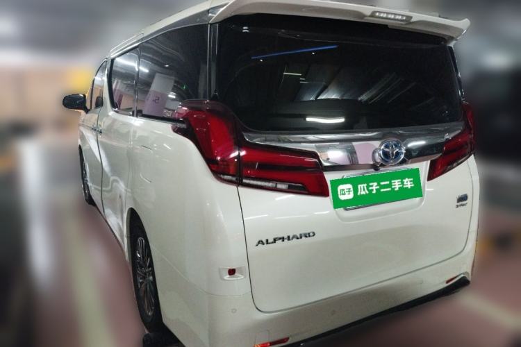 Used Toyota Alphard 2021 Dual-Engine 2.5L Luxury Edition Rear Left 45 Deg