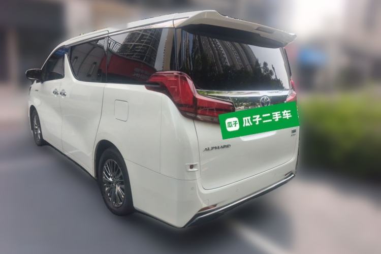 Used Toyota Alphard 2021 Dual-Engine 2.5L Luxury Edition Rear Left 45 Deg