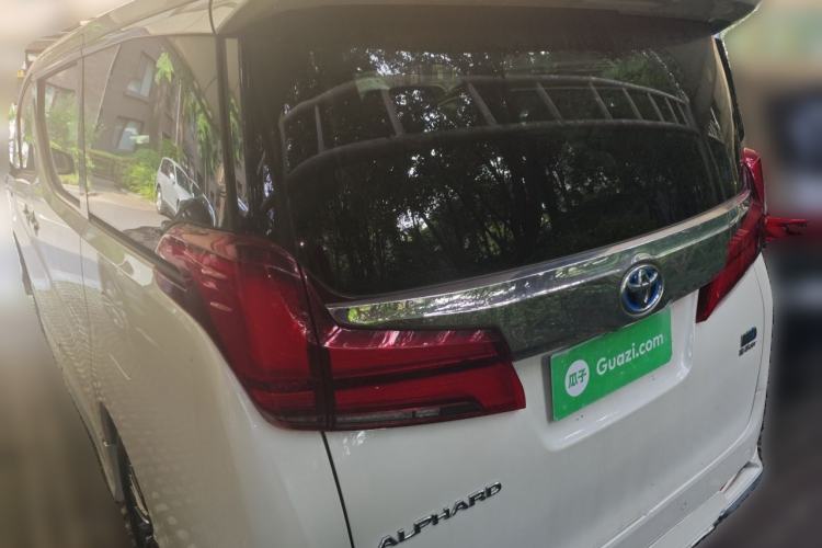 Used Toyota Alphard 2021 Dual-Engine 2.5L Luxury Edition Rear Left 45 Deg