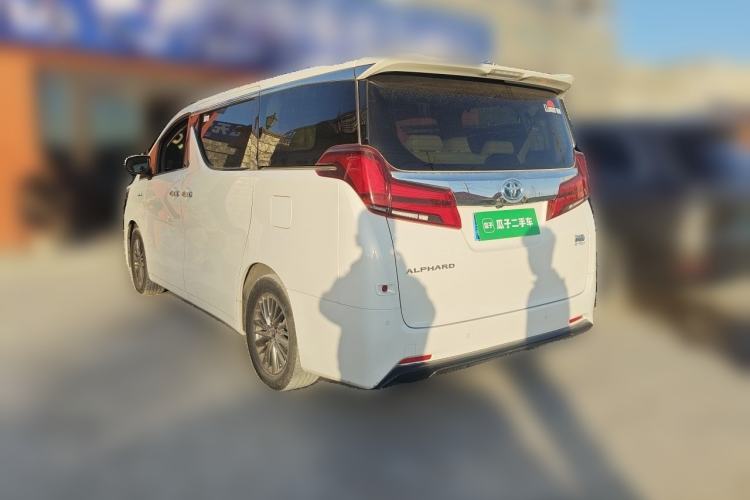 Used Toyota Alphard 2021 Dual-Engine 2.5L Luxury Edition Rear Left 45 Deg